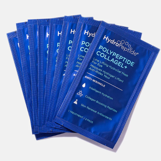 HydroPeptide PolyPeptide Collagel Eye Mask Pack of 8