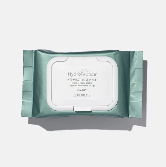 HydroPeptide HydroActive Cleanse 30 Wipes