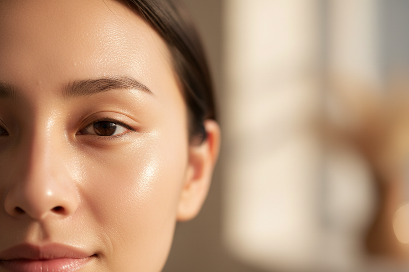 after glowing image skin