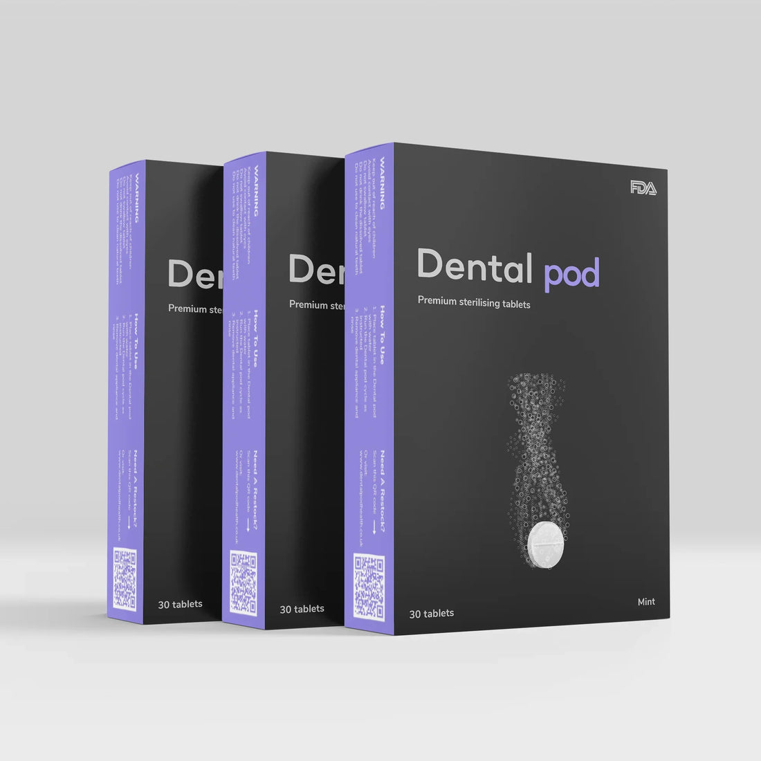 Dental Pod Sterilising tablets 30