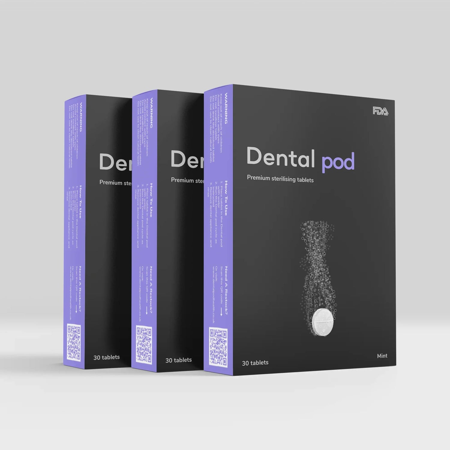 Dental Pod Sterilising tablets 30 – Face Teeth Smile Shop Ltd